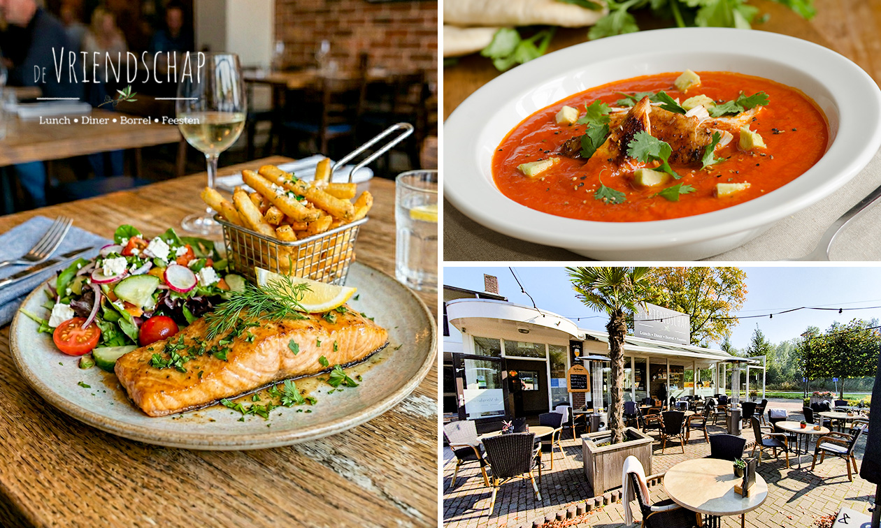 3-gangen keuzediner + brood vooraf bij De Vriendschap Boskant in Sint-Oedenrode
