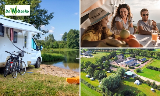Kampeerplaats (2, 5 of 7 nachten) voor 2 in de Achterhoek