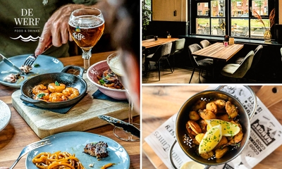 Shared dining-diner incl. broodplankje in Den Helder