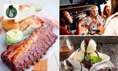 2-gangen keuzelunch of -diner dicht bij het strand