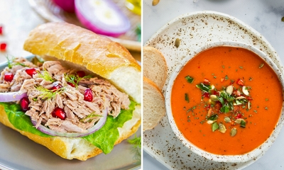 2-gangen keuzelunch bij De Zessprong