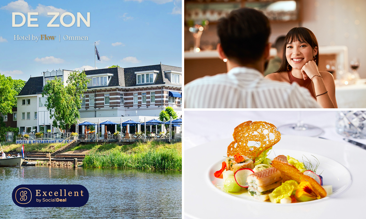 3- of 4-gangendiner van de chef bij De Zon Hotel & Restaurant by Flow