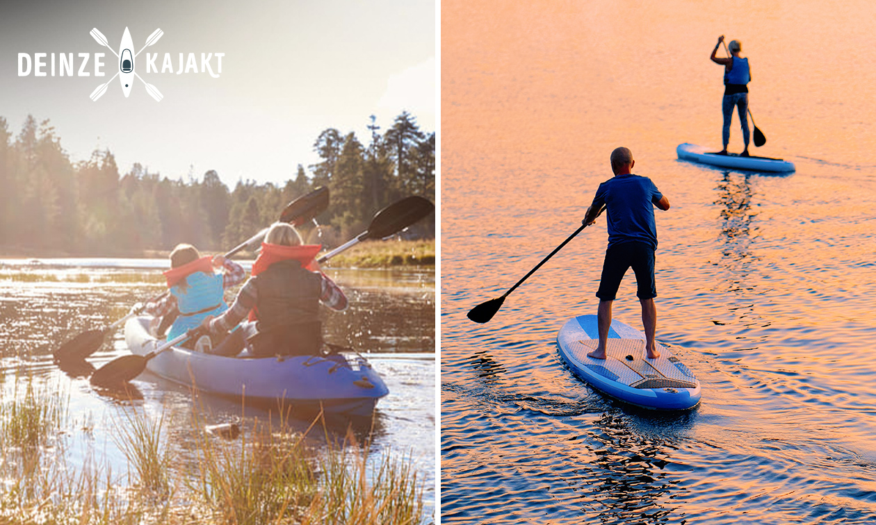 Kayak, canoë ou paddle sur la Lys (3 ou 8 heures)
