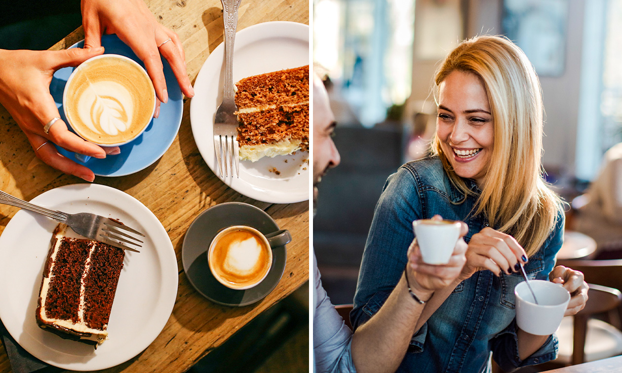 Koffie naar keuze + gebaksproeverij