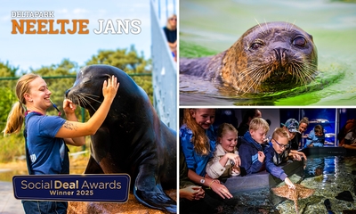 Entreeticket voor Deltapark Neeltje Jans