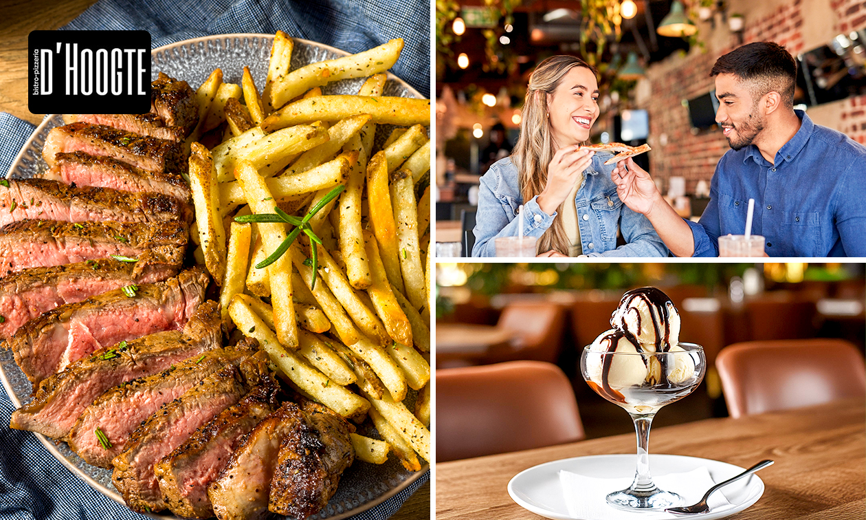 2-gangen keuzelunch of -diner