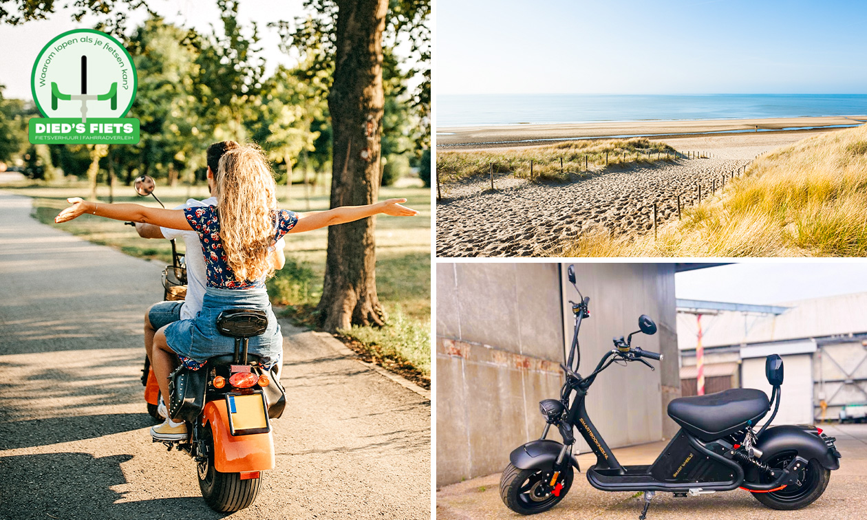 Huur e-chopper (3 uur) in Renesse