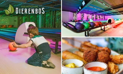 Bowlen (50 min) + snacks bij Vakantiepark Dierenbos