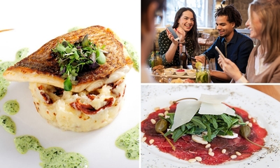 3-gangendiner à la carte bij Dijkpaviljoen De Westkaap