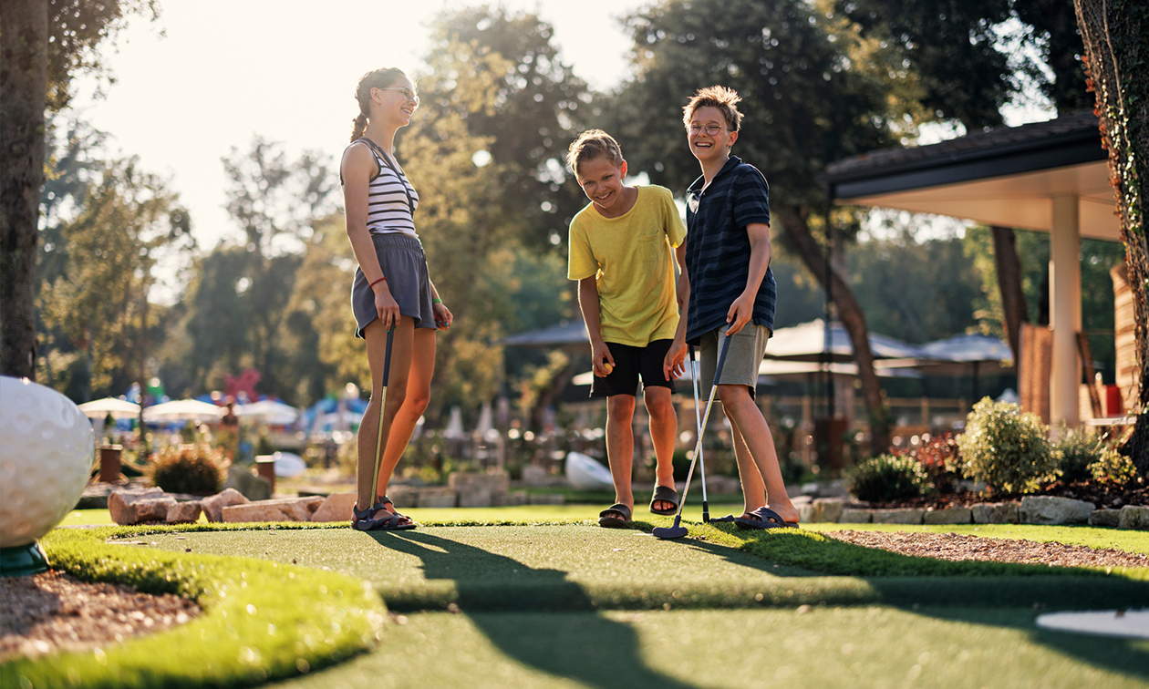 Eintritt zum Minigolf in Spa