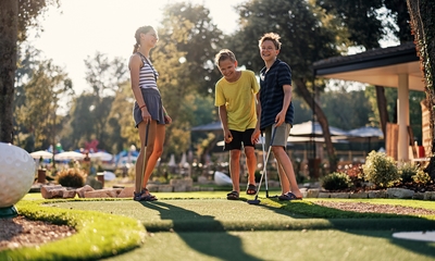 Eintritt zum Minigolf in Spa