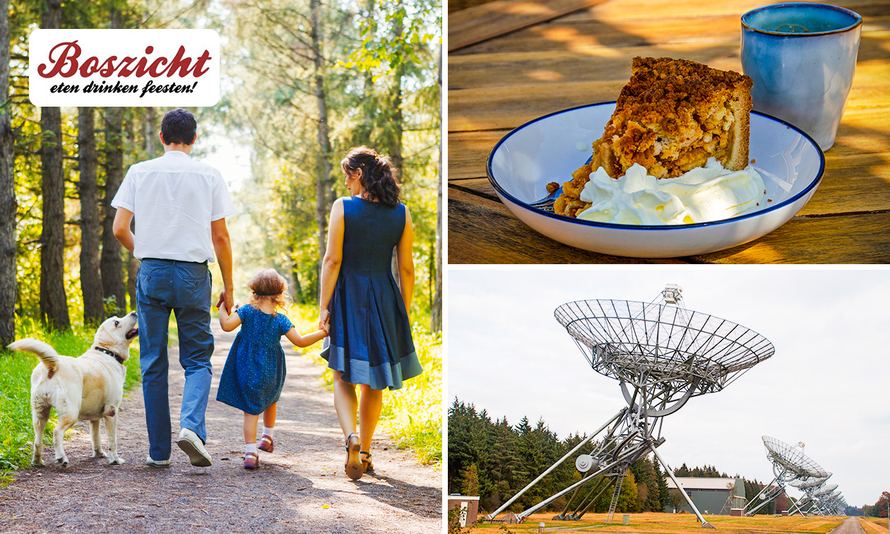 Wandelarrangement incl. koffie met gebak + borrelplank of bierproeverij