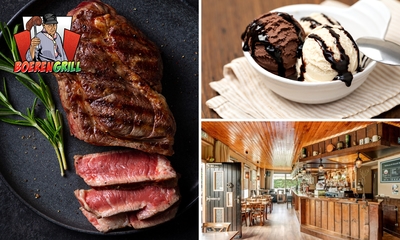 Onbeperkt grillen + dessert (2,5 uur) bij Boerengrill Boszicht Hooghalen