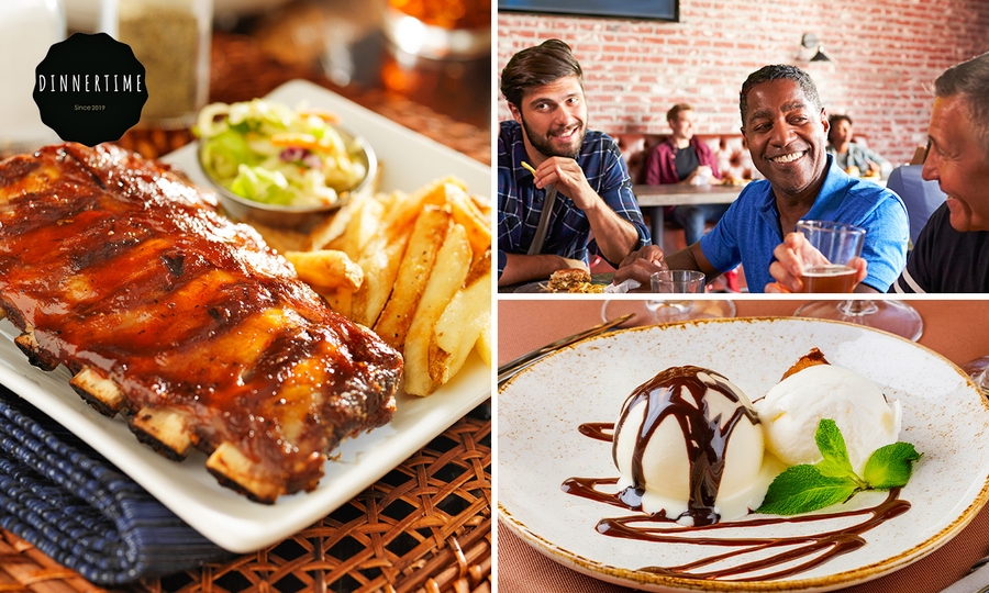All-You-Can-Eat-spareribdiner + dessert van de chef bij Dinner Time in Antwerpen
