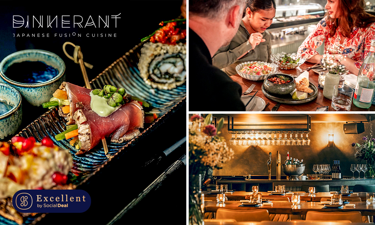 Culinair 7-gangendiner + welkomstdrankje + kaviaarproeverij en live jazzmuziek in Rotterdam