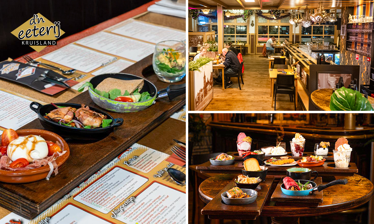 All-You-Can-Eat-diner zonder tijdslimiet bij D'n Eeterij Kruisland