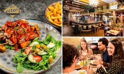 3- of 4-gangen keuzediner bij D'n Eeterij Kruisland