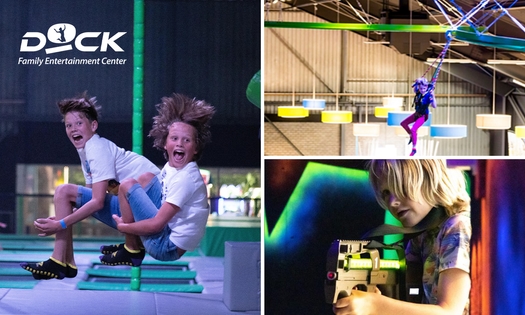 Trampolinespringen (1 of 2 uur) bij Dock FEC