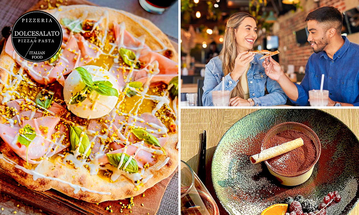 Italiaans 2-gangendiner à la carte + amuse van de chef bij Dolcesalato