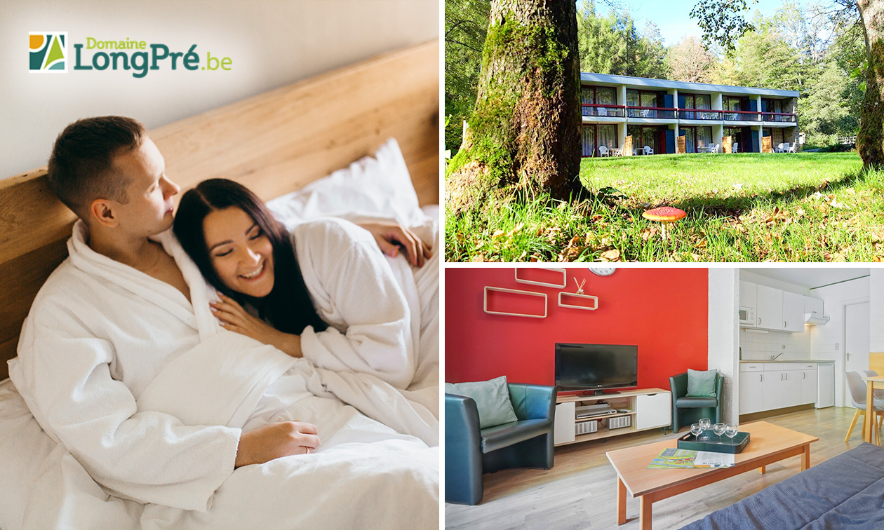 Overnachtingen voor 2 in een appartement + late check-out in de Ardennen