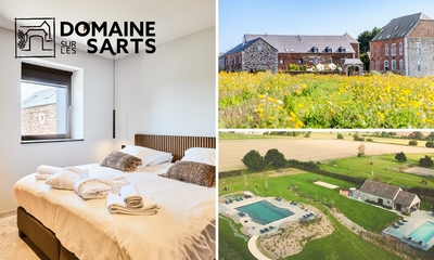 Overnachting(en) voor 2 + ontbijt + spa + early check-in + late check-out dicht bij Namen