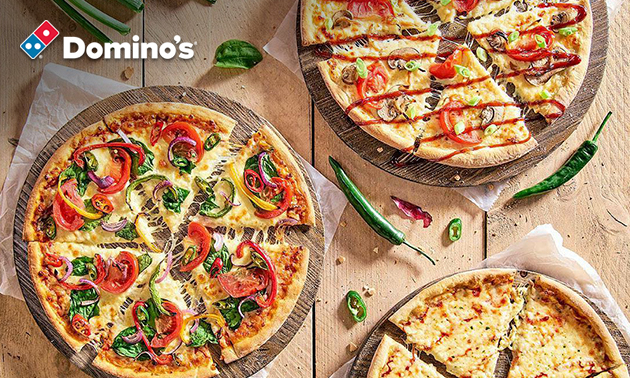 Thuisbezorgd of afhalen: pizza('s) van Domino's Pizza