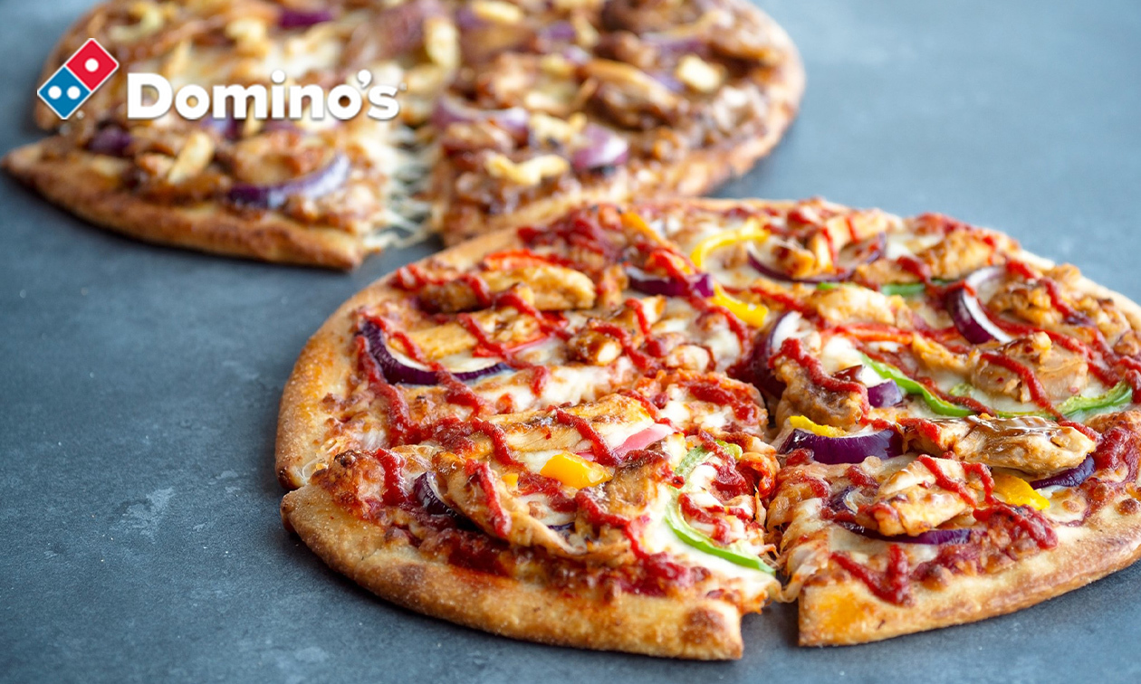 Medium pizza naar keuze voor afhaal bij Domino's