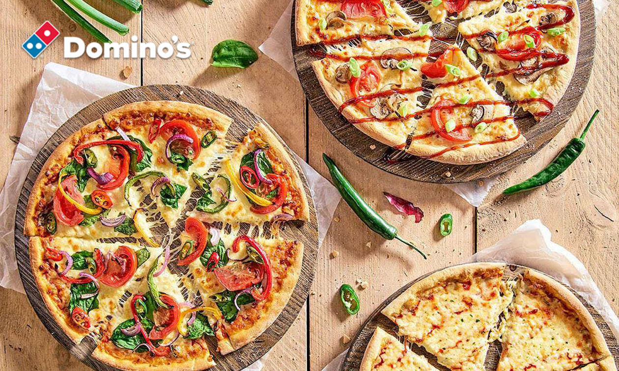 Afhalen bij Domino's Pizza Tegelen: medium pizza (25 cm)