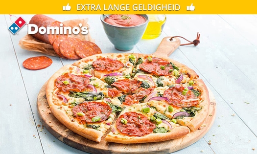 Domino's pizza naar keuze evt.+ drankje