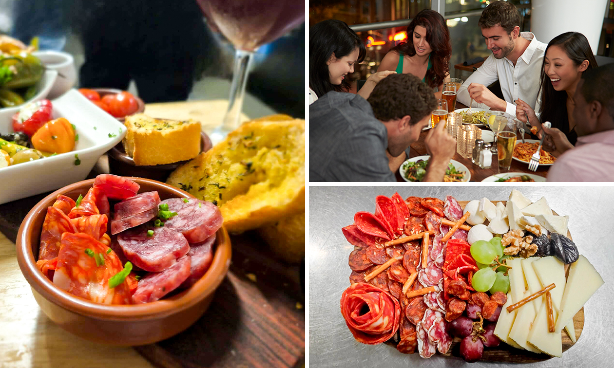 Menu tapas en 2 ou 3 services à Liège