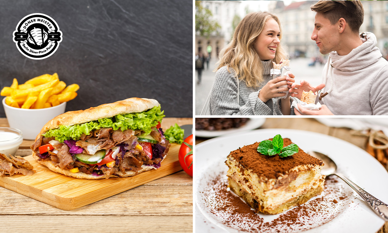 2-gangen keuzediner of -lunch voor afhaal of dine-in