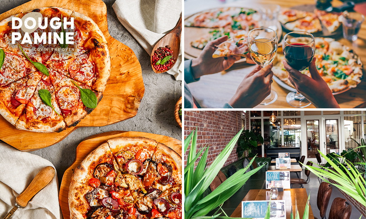 2-gangen keuzediner bij Doughpamine