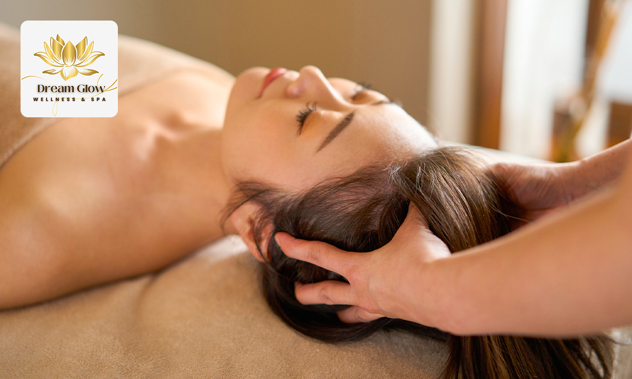 Rugbehandeling of head spa naar keuze (60, 75 of 90 min)