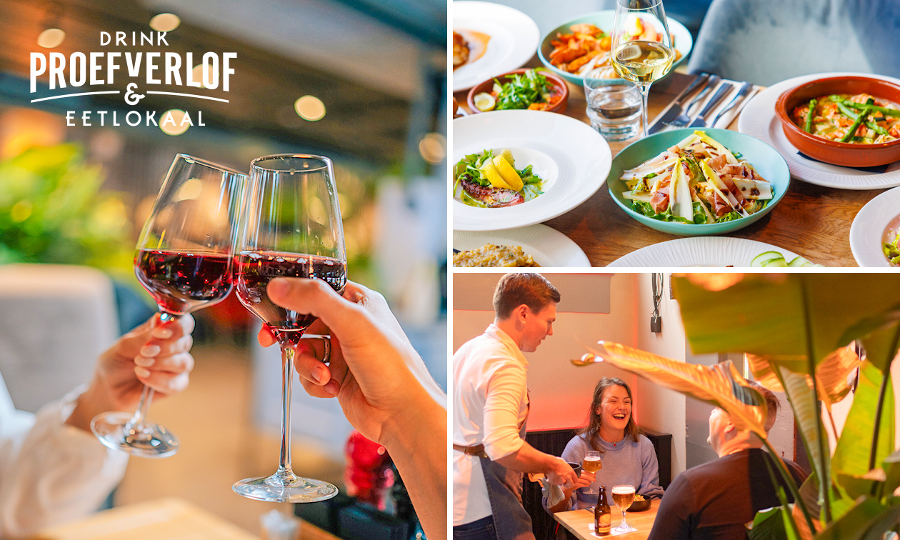 Luxe 4-gangen high wine of high beer (2,5 uur) bij Drink & Eetlokaal Proefverlof