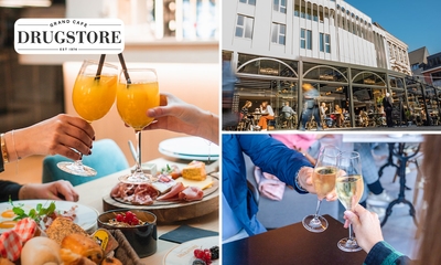 Luxe ontbijt + glas cava bij Drugstore in hartje Hasselt