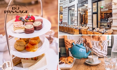 High tea (2 uur) + evt. glas bubbels in hartje Den Haag