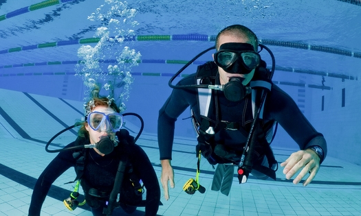 Introductieduik of Open Water Diver-duikopleiding