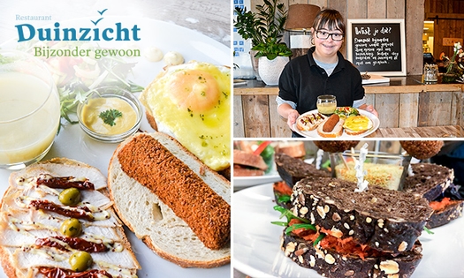 Afhalen: lunchplateau bij Duinzicht Bijzonder gewoon