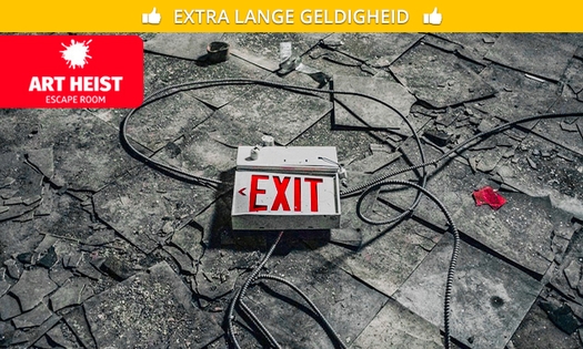 Escaperoom voor 2 tot 8 personen