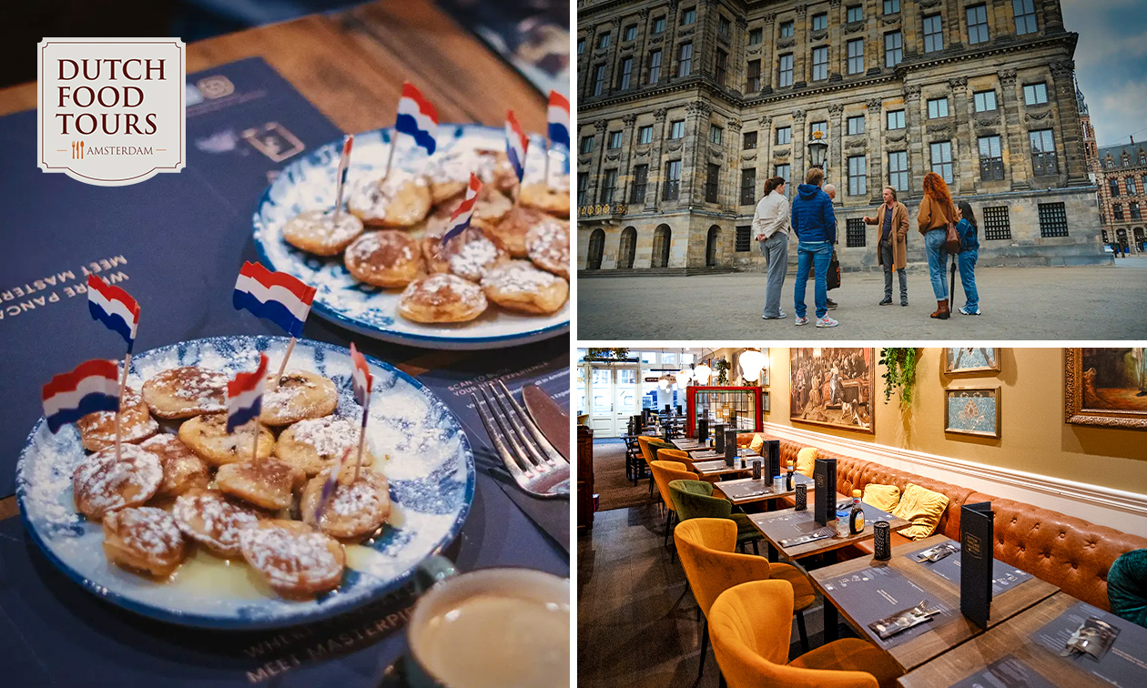 Food tour in Amsterdam met lokale gids en hapjes en drankjes