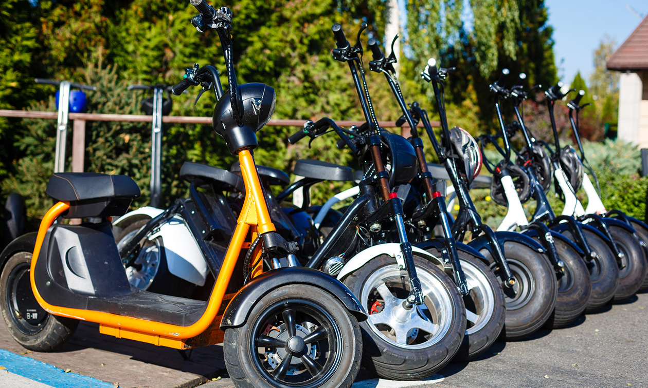 Huur e-chopper (3 uur)