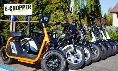 Huur e-chopper (3 uur)
