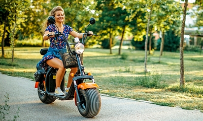 Huur e-chopper (2 uur)