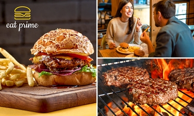 Burger nach Wahl + Pommes oder Wedges + Softgetränk zum Abholen