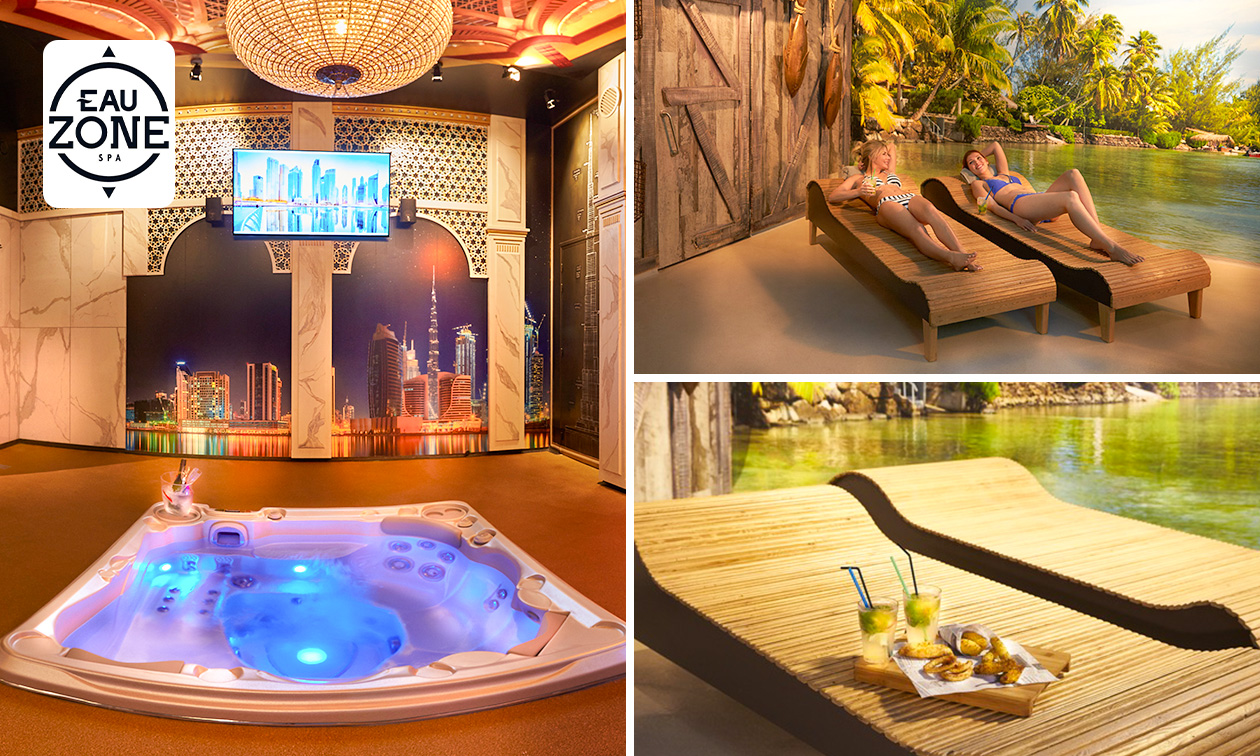 Spa privatif pour 2 (2h) + plateau gourmand + serviettes + bon d'achat de 25 € près de Lens