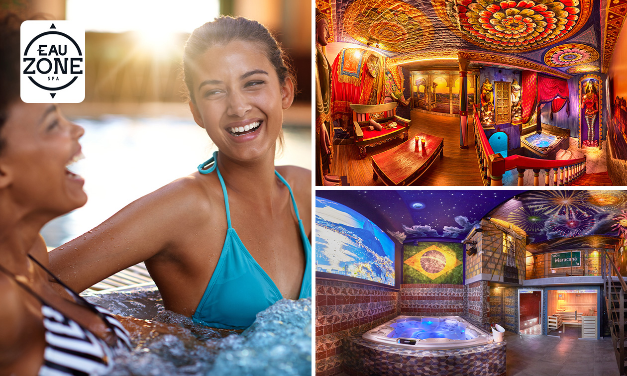 Spa privatif pour 2 (2h) + plateau gourmand + serviettes + bon d'achat de 20 € près de Lille