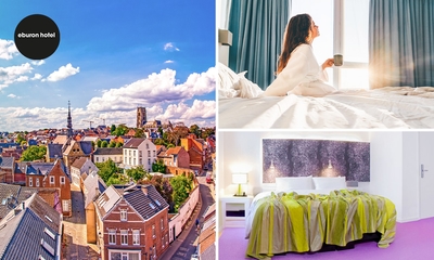 Overnachting voor 2 + ontbijt in hartje Tongeren