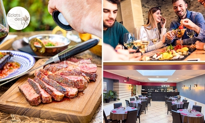 Menu en 2 ou 3 services à la carte à Charleroi