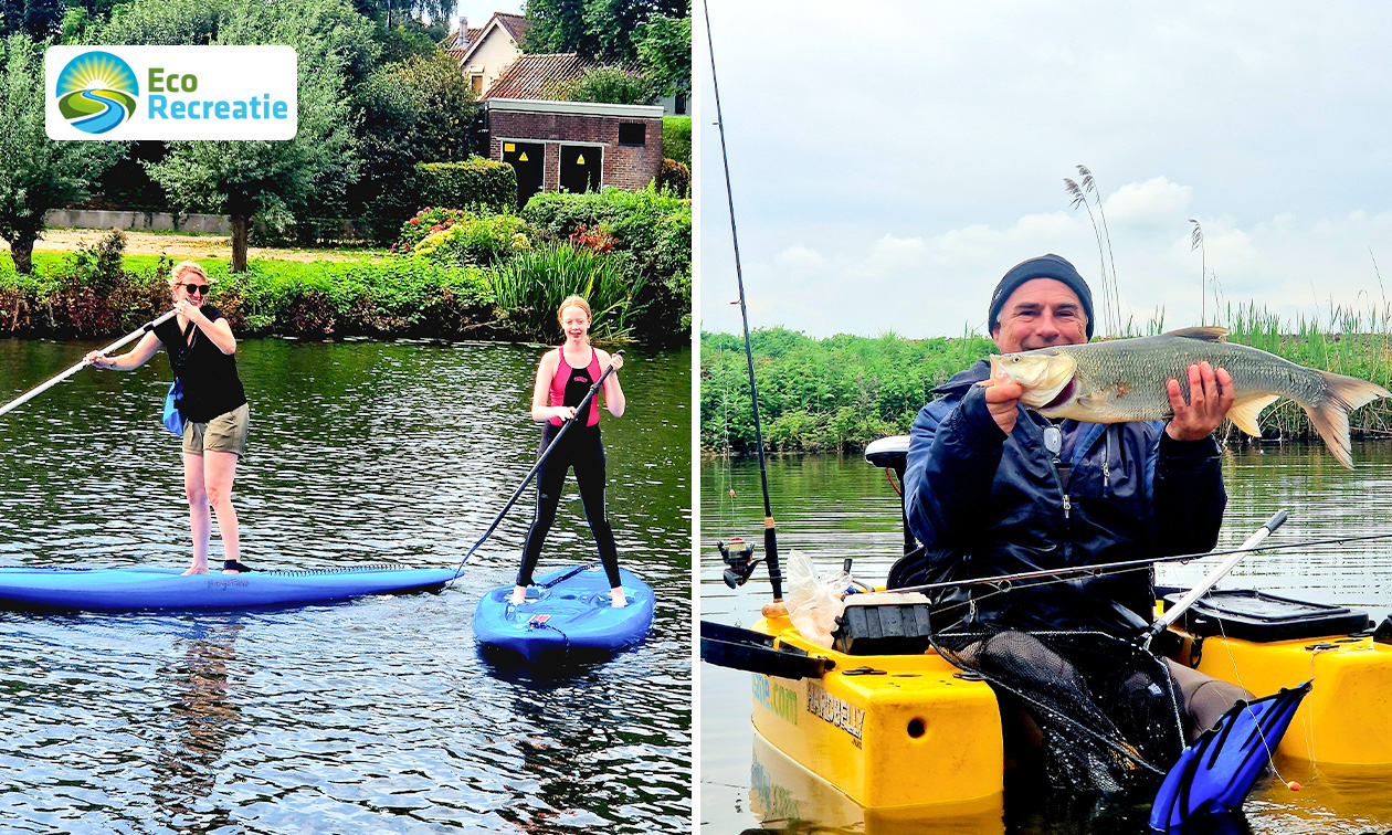 Suppen (2 of 4 uur) of bellyboat huren (4 of 7 uur) + evt. met borrelplank en een drankje