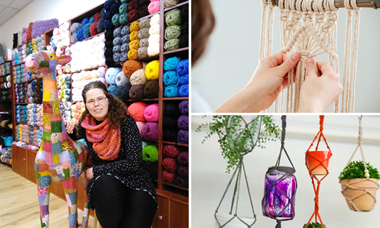 Workshop macramé-hangers maken (2 uur)